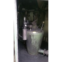 Reclaiming plant for furan sand, 5 t/h